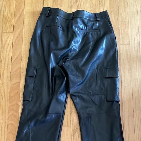 APT 9 CARA SANTANA “PLEATHER” PANT SIZE 14 NWOT - Picture 2 of 3